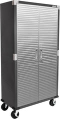 Seville Classics UltraHD Steel Storage Cabinet, 36"W x 18"D x 72"H