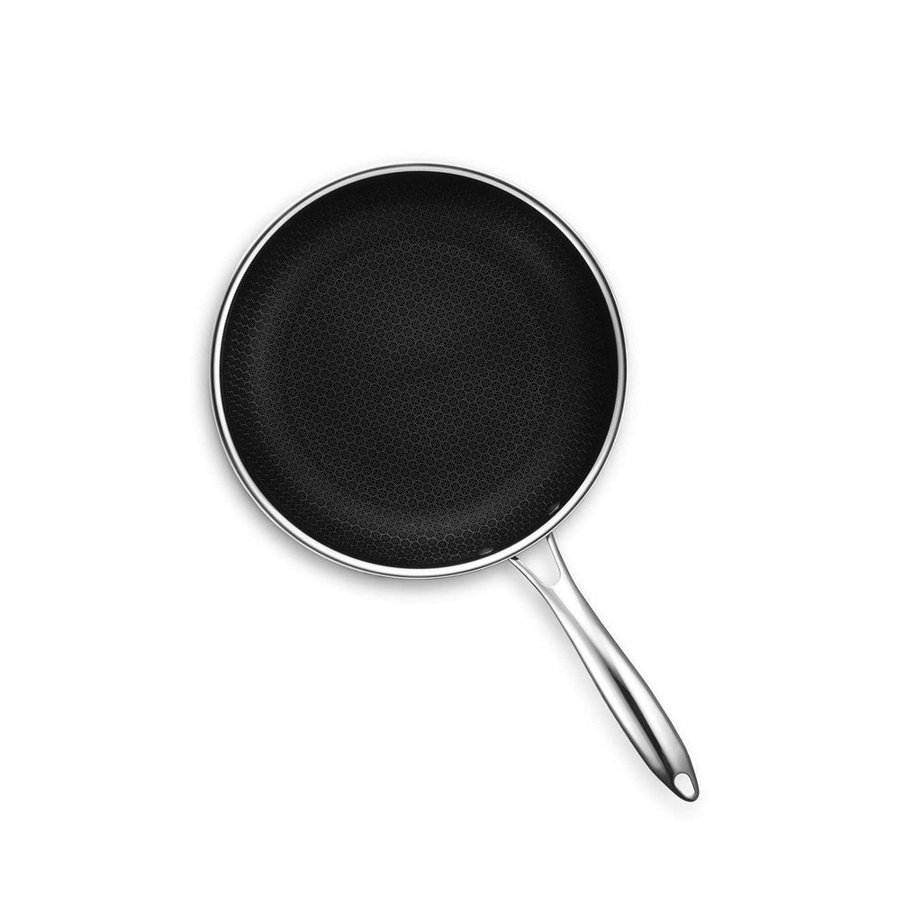 HexClad Hybrid Stainless Steel Frying Pan