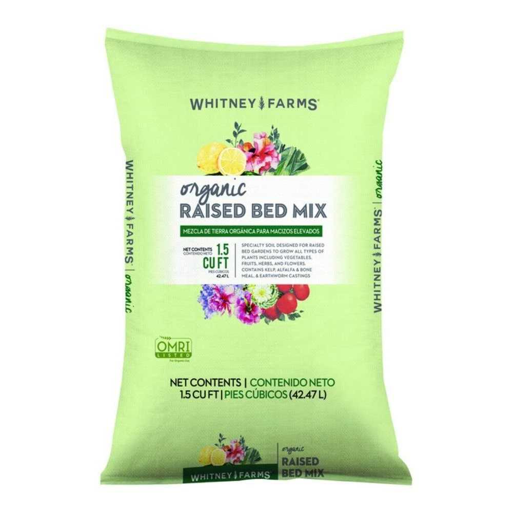 Whitney Farms Organic Raised Bed Mix Soil