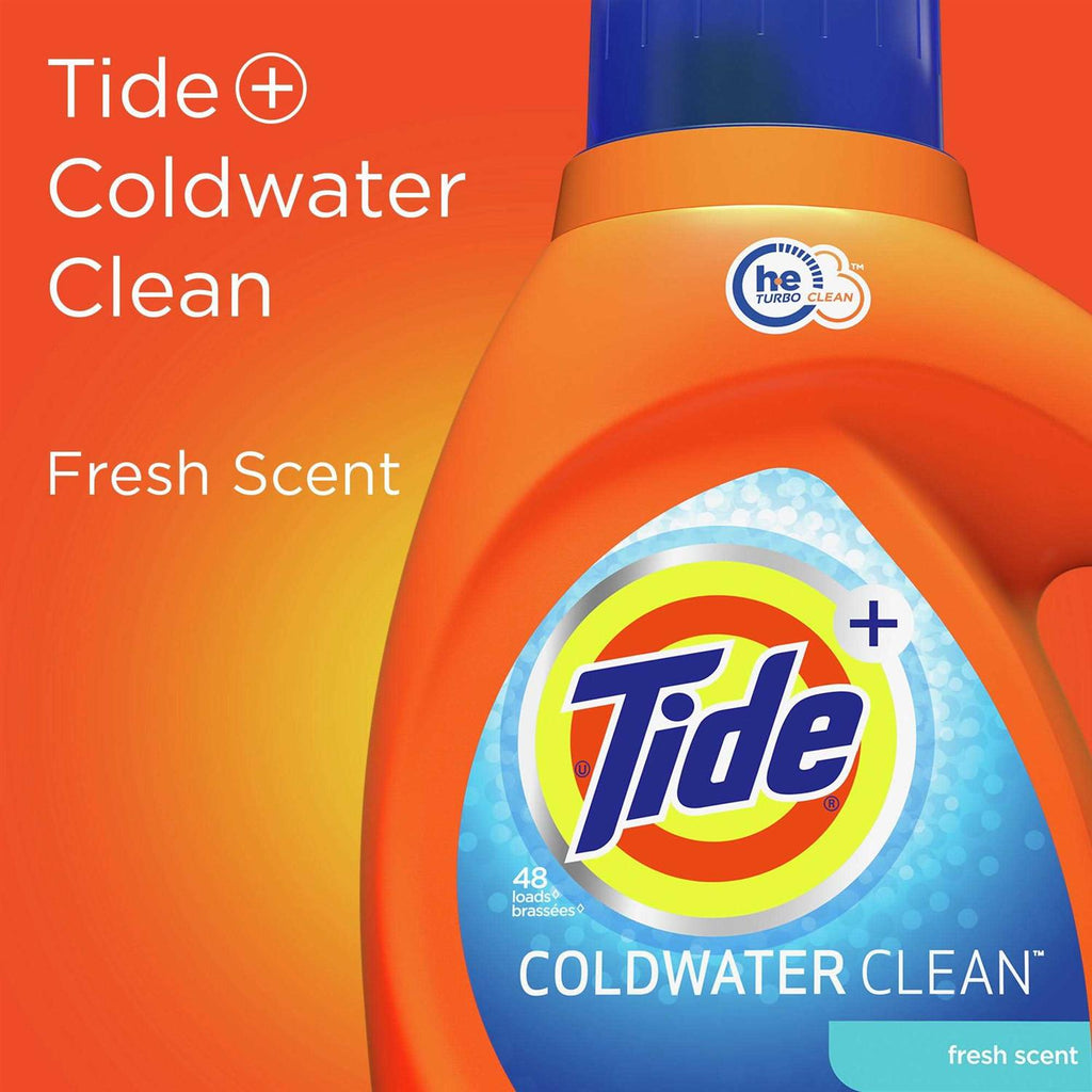 Tide Plus Coldwater Clean Liquid Laundry Detergent