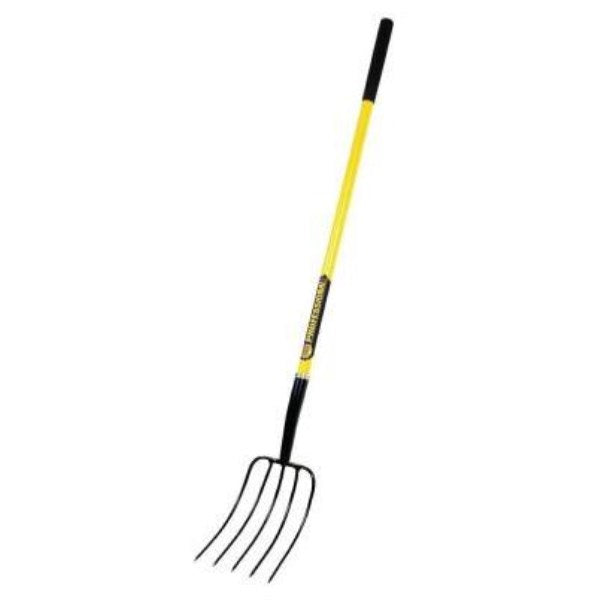 Truper 5-Tine Wood Long Handle Pitch Fork