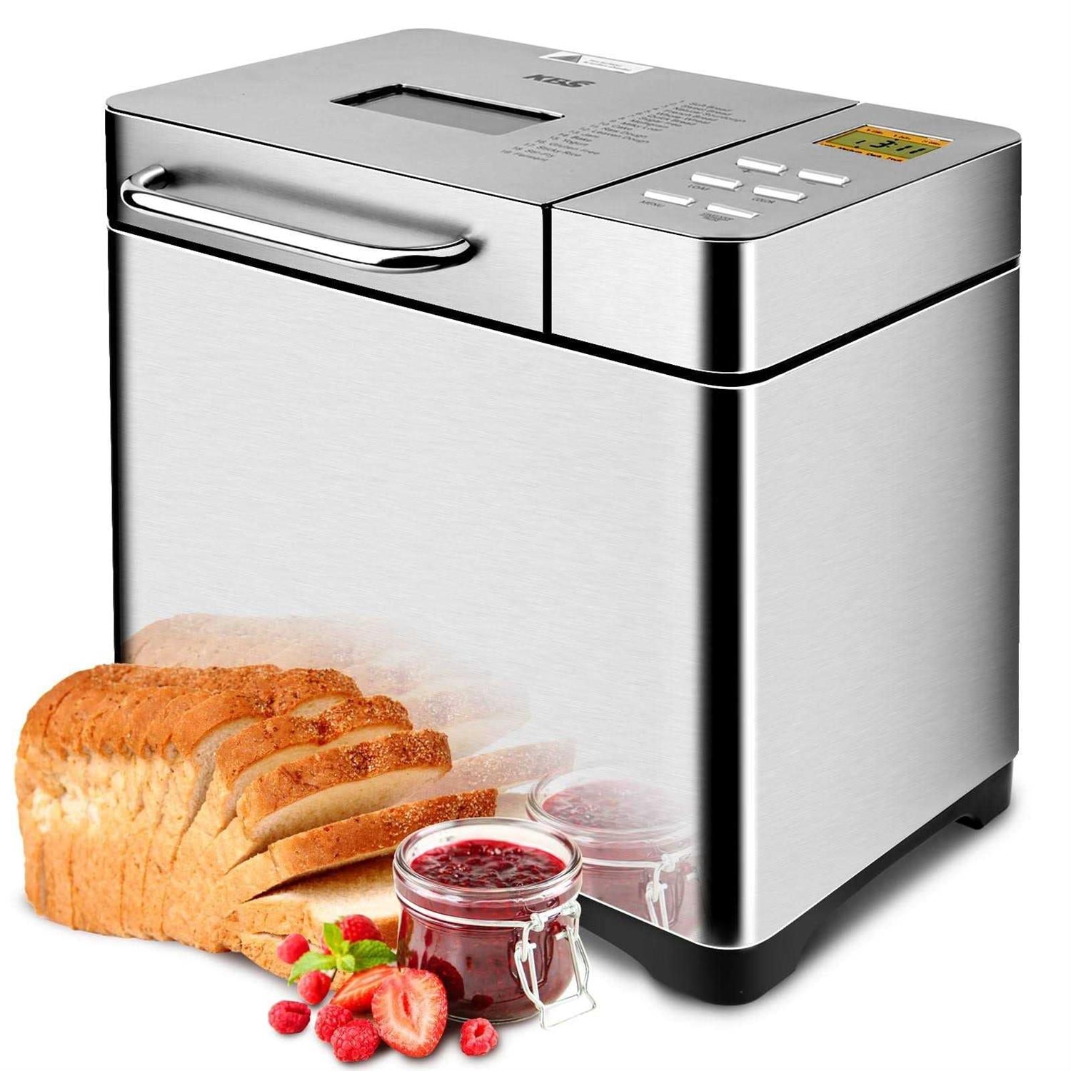 Kbs MBF-013 17-in-1 Bread Maker Machine Fully Automatic with 2LB Capacity 3 Loaf Sizes