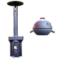 Q-Stoves Q05X Q-FLAME Outdoor Wood Pellet Patio Heater