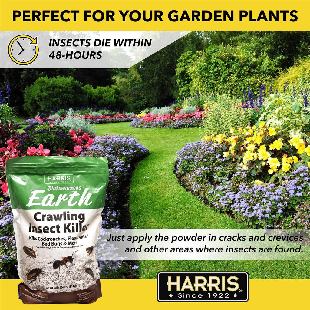 Harris Diatomaceous Earth Crawling Insect Killer
