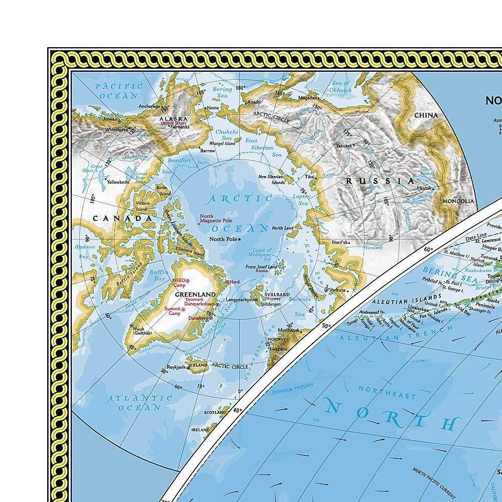 National Geographic World Wall Map