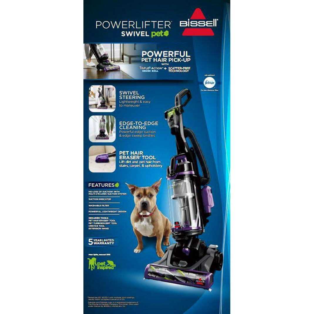BISSELL Powerlifter Swivel Pet Vacuum Cleaner
