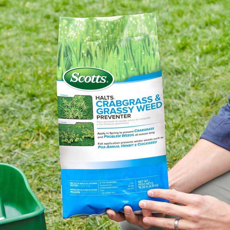 Scotts Halts Crabgrass & Grassy Weed Preventer