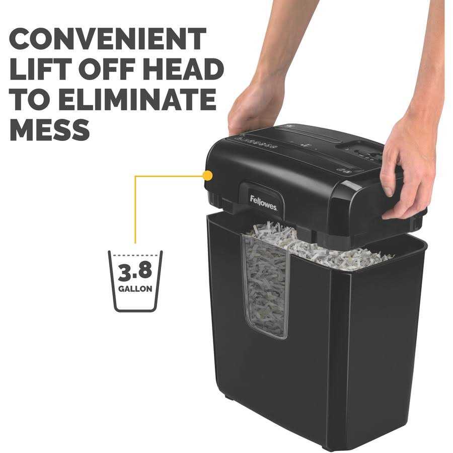 Fellowes Powershred 9C Cross-Cut Paper Shredder