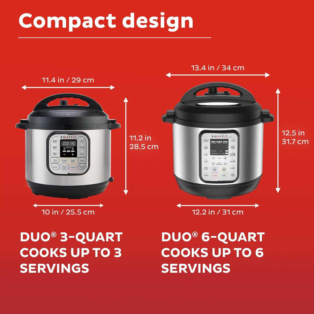 Instant Pot Duo 3 qt Pressure Cooker
