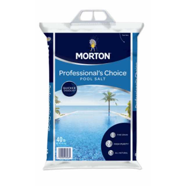 Morton 40 lb Professional’s Choice Pool Salt