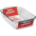 Pyrex 7 In. x 11 In. x 2.7 In. Glass Deep Baking Dish