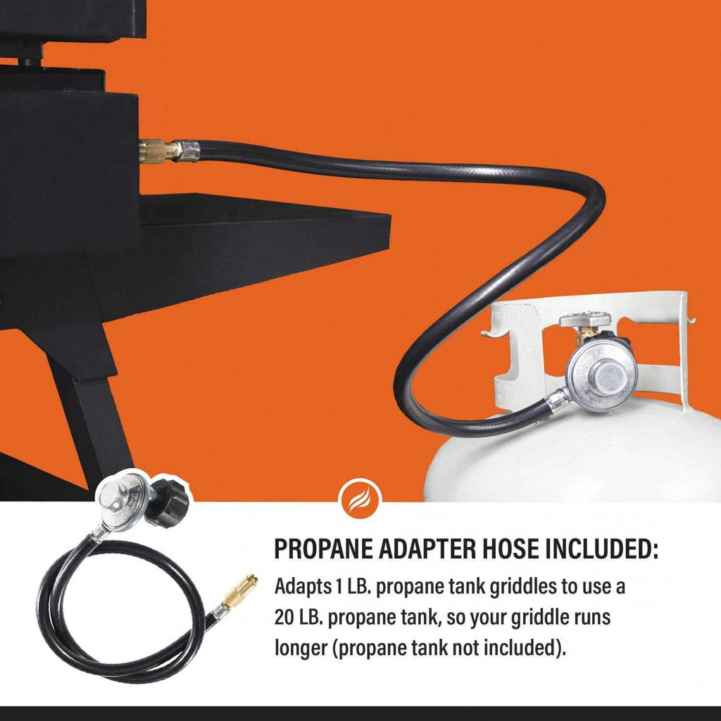 Blackstone Adventure Ready 22 Griddle with Stand and Adapter Hose