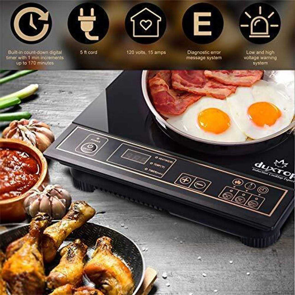 Duxtop 1800W Portable Induction Cooktop Countertop Burner