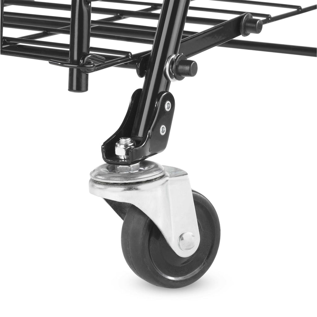 Mainstays Adjustable Rolling Shopping Cart