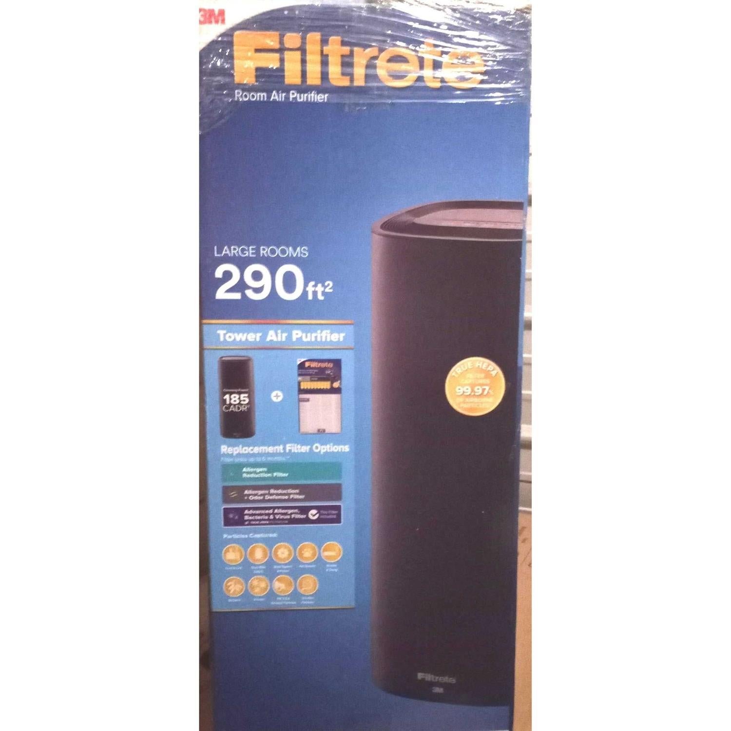 Filtrete by 3M Air Purifier Large Room Tower