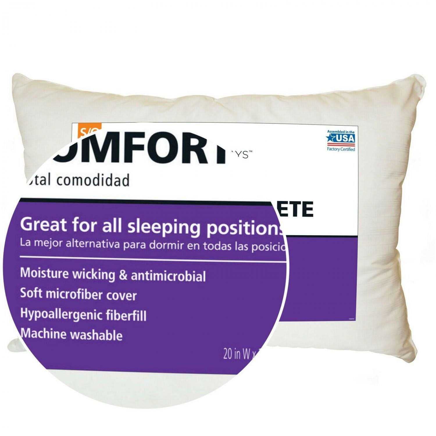 Mainstays Comfort Complete Bed Pillow