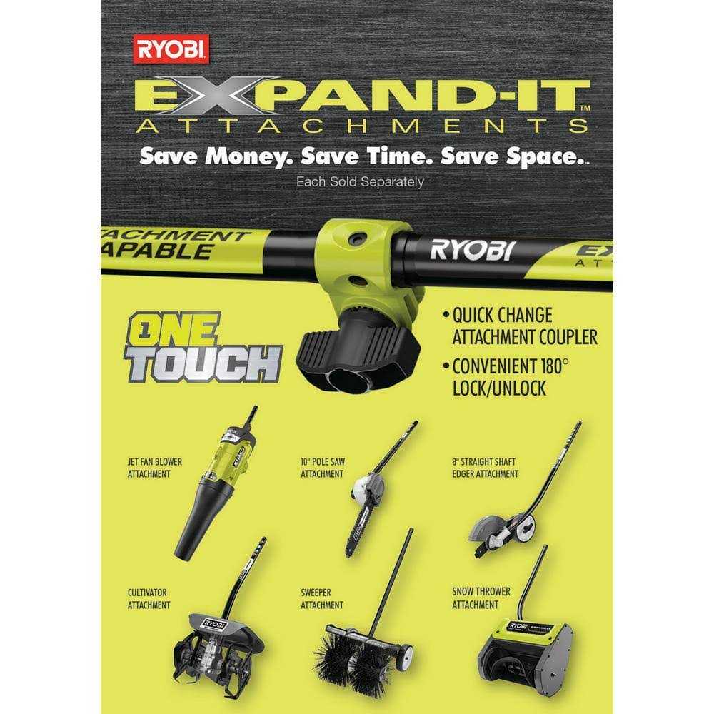 RYOBI Expand-It 10 in. Universal Pole Saw Attachment
