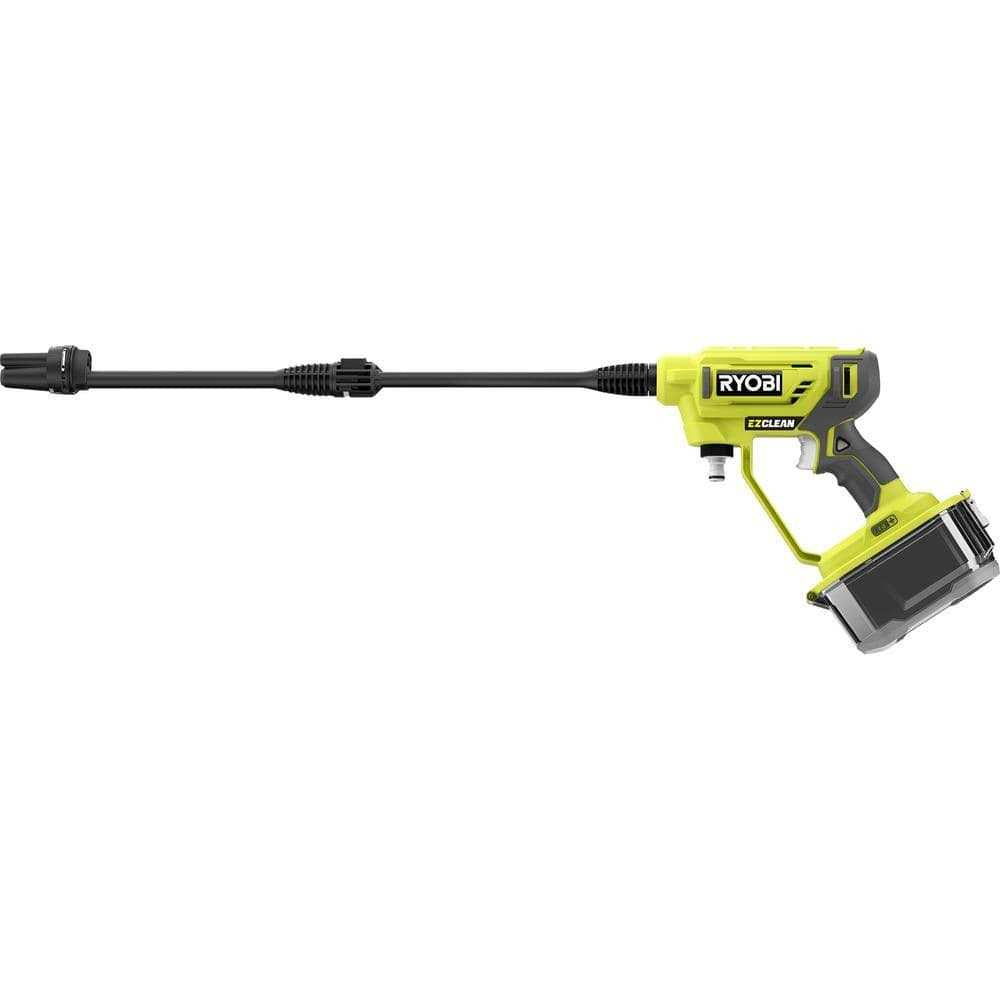 RYOBI ONE+ 18V EZClean 320 PSI 0.8 GPM Cordless Cold Water Power Cleaner with Battery and Charger