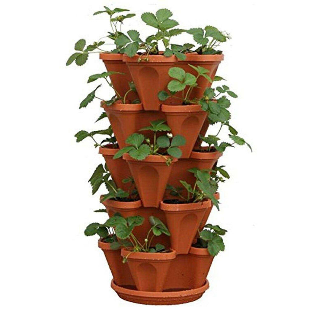 Mr Stacky 5 Tier Strawberry Planter