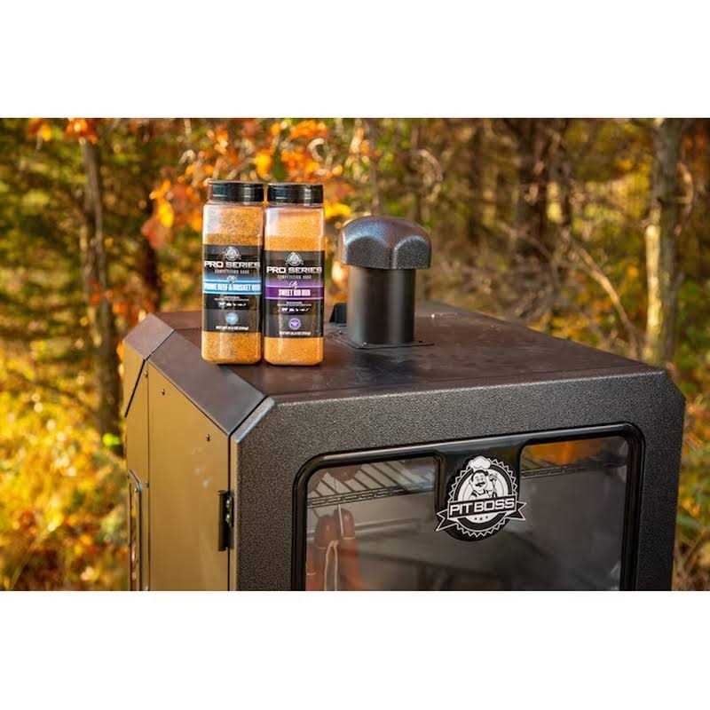 Pit Boss Pro Series 1077-Sq in Black Sand Pellet Smoker 10739