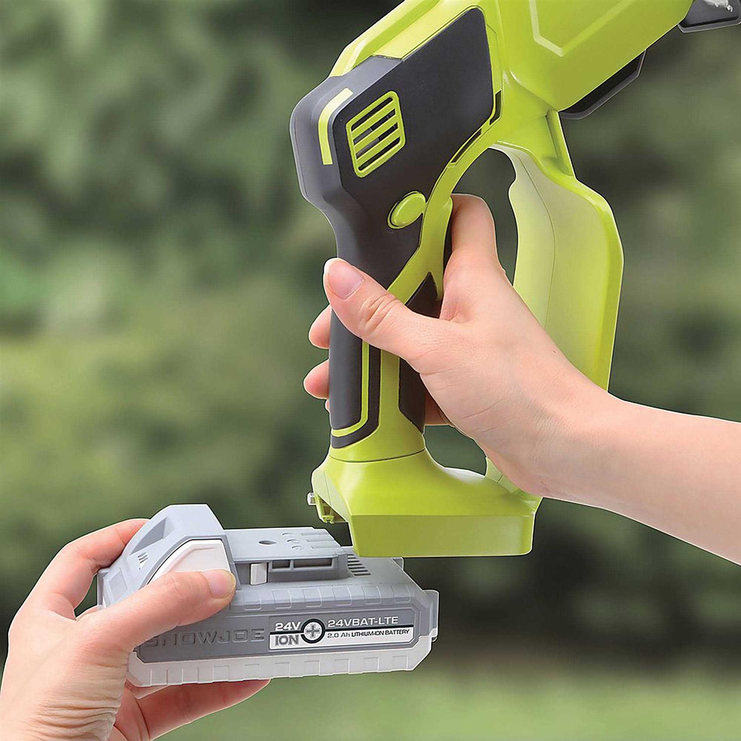 Sun Joe 24 Volt iON+ Cordless Mini Chainsaw 24V-HCS-LTE-P1
