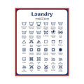 Laundry Symbols Magnet Guide
