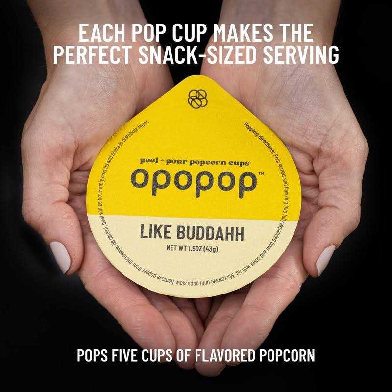 Opopop Gourmet Popcorn Variety Microwave Popcorn Kit