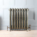 Authentic Cast Iron Radiators Horizontal Etched Floral Heating