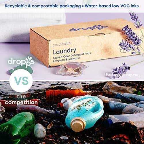 Dropps Stain & Odor Laundry Detergent Pods