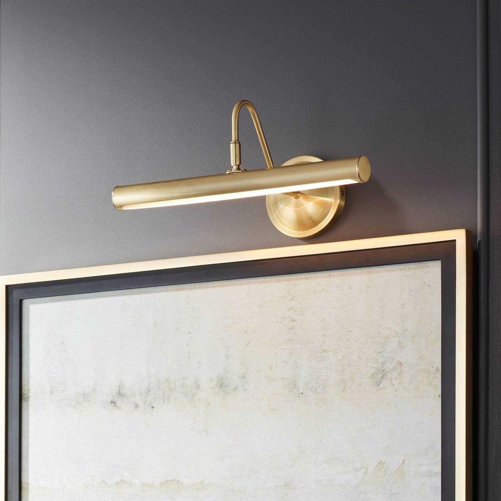 Possini Euro Design Possini Euro Renaissance 16 Wide Brass Finish LED Picture Light