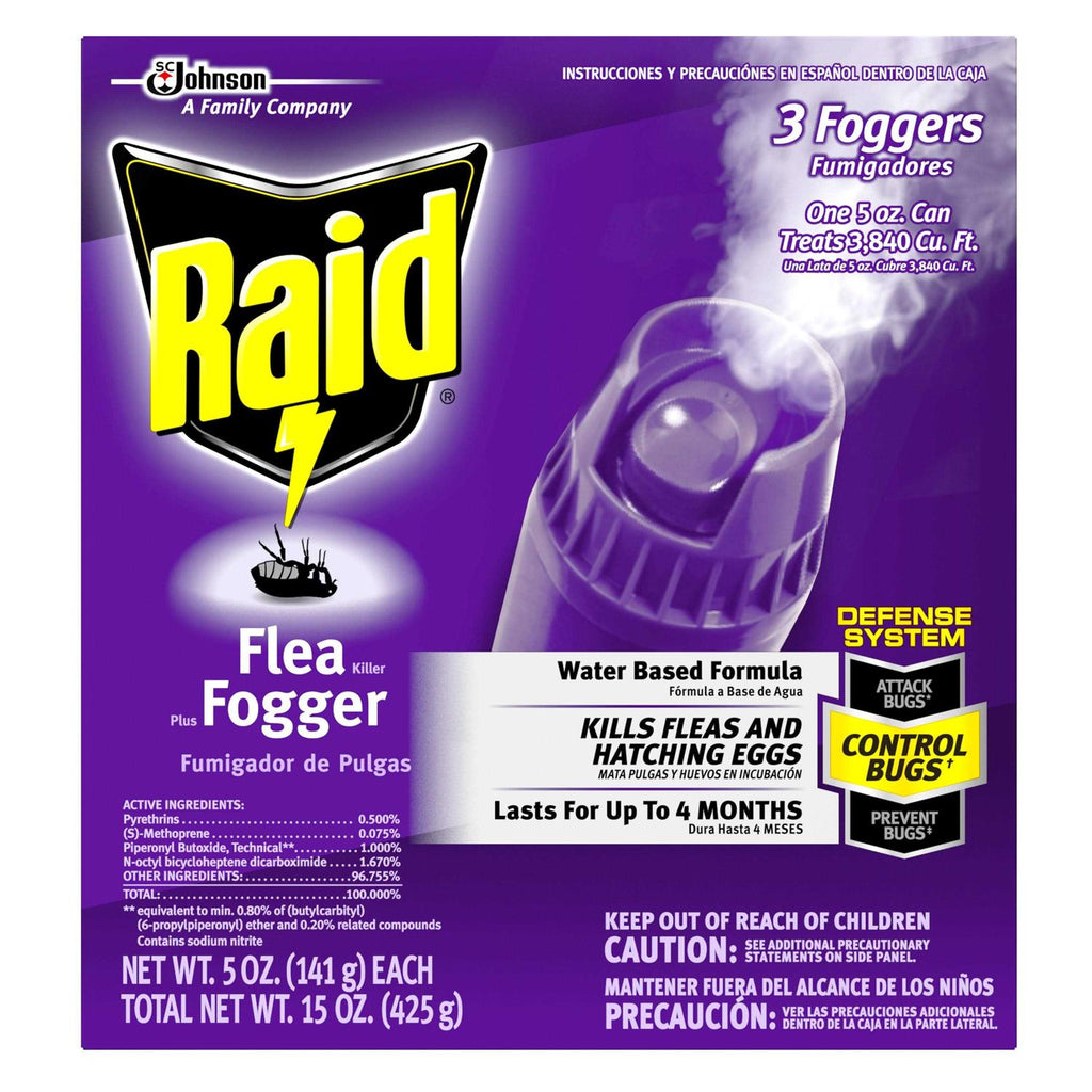 Raid Flea Killer Plus Fogger
