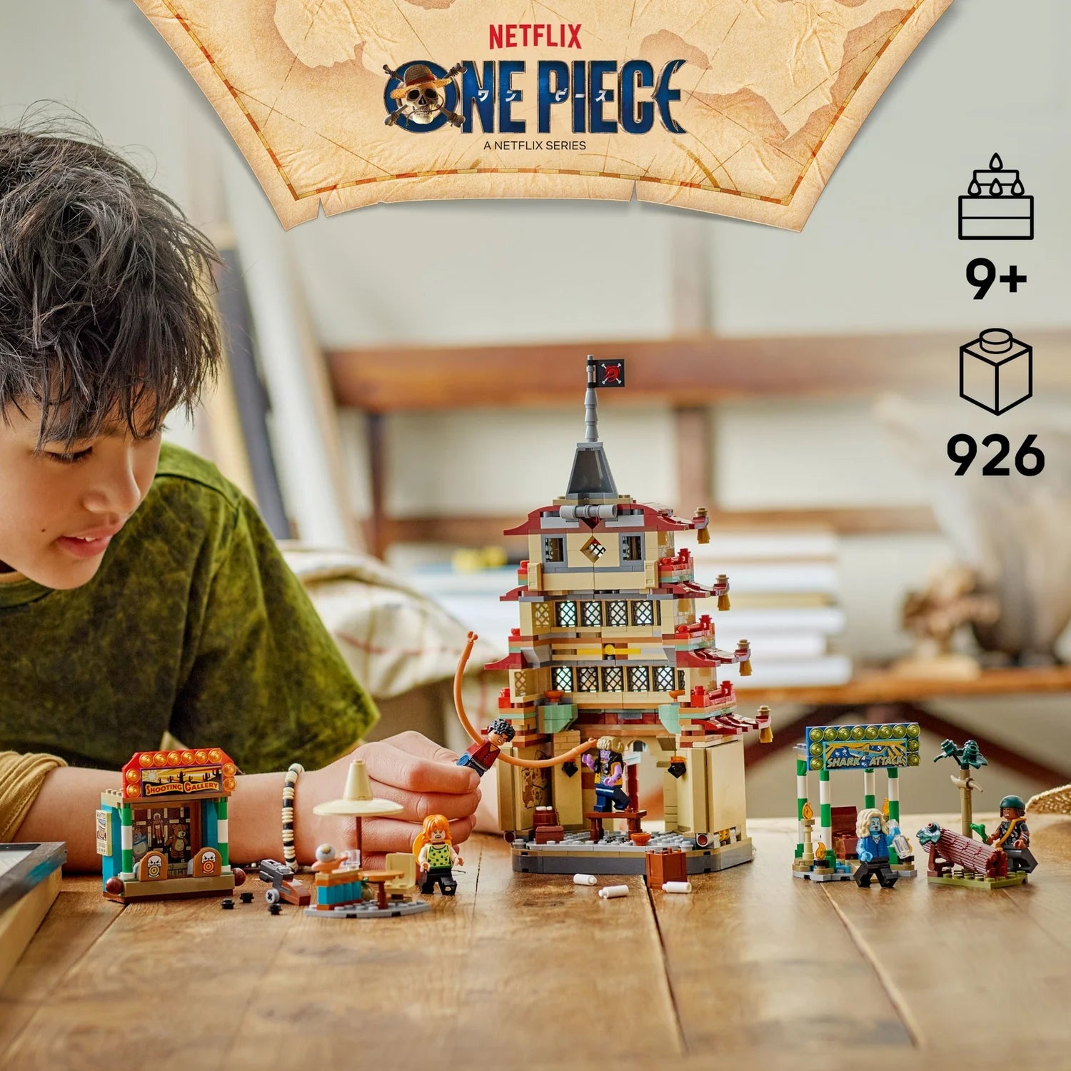 LEGO® ONE PIECE Battle at Arlong Park Interactive Pirate Toy Building Set 75638