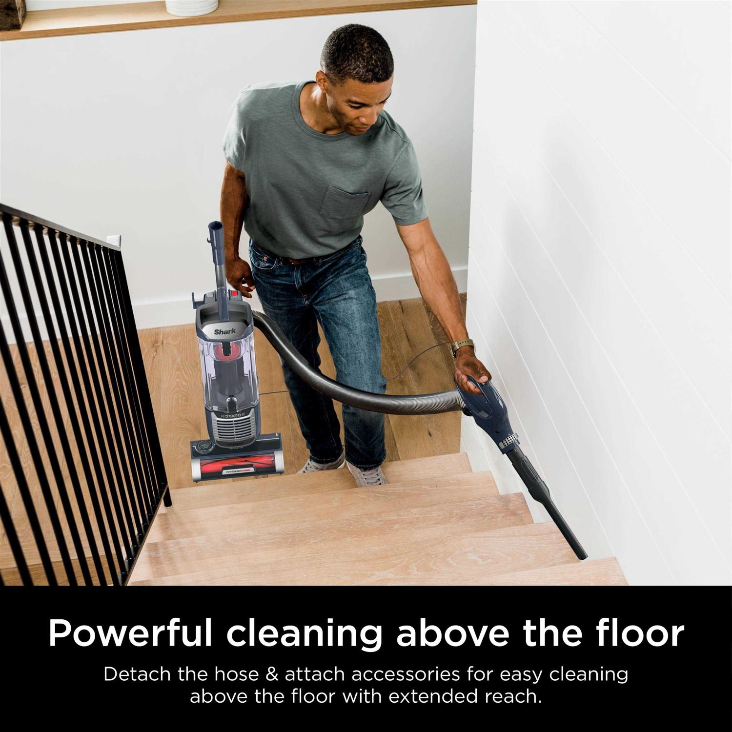 The Shark Rotator Pet Upright Vacuum with PowerFins HairPro and Odor Neutralizer Technology ZU100