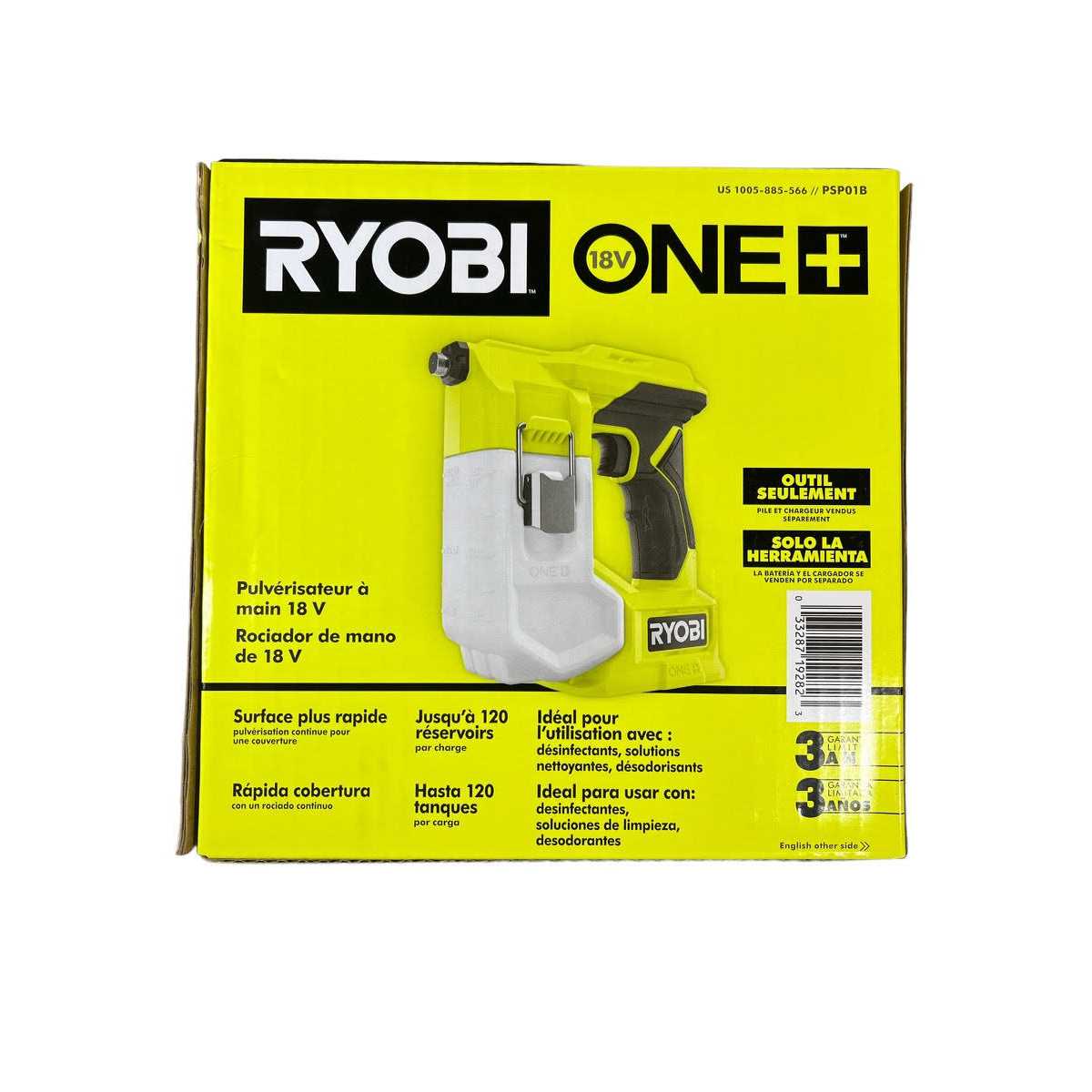 Ryobi ONE+ 18V Cordless Handheld Sprayer