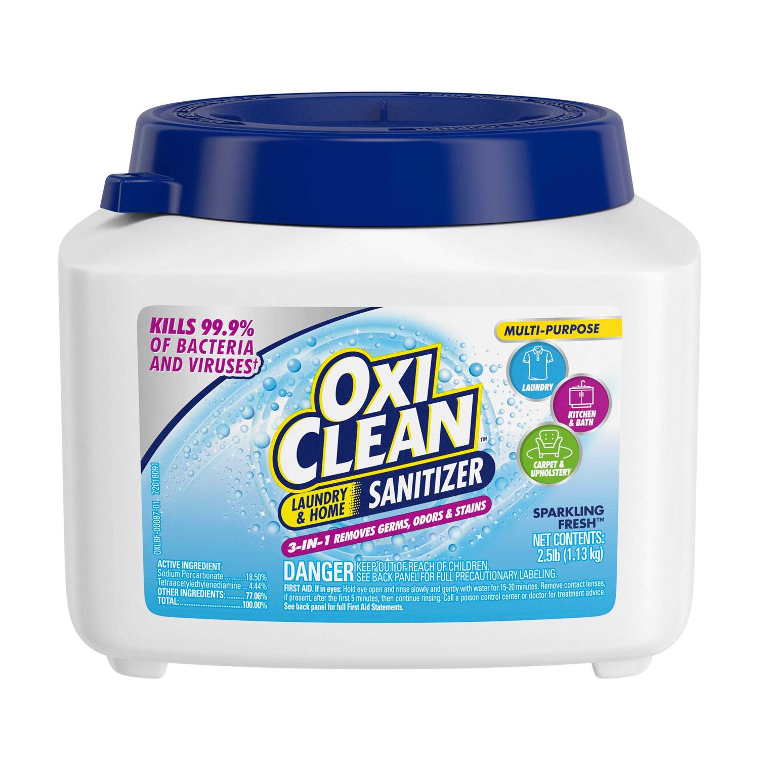 Oxiclean Sanitizer Laundry Home