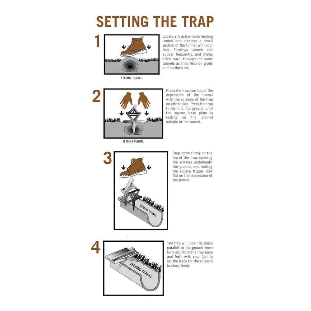 YARDDOG Mole Trap