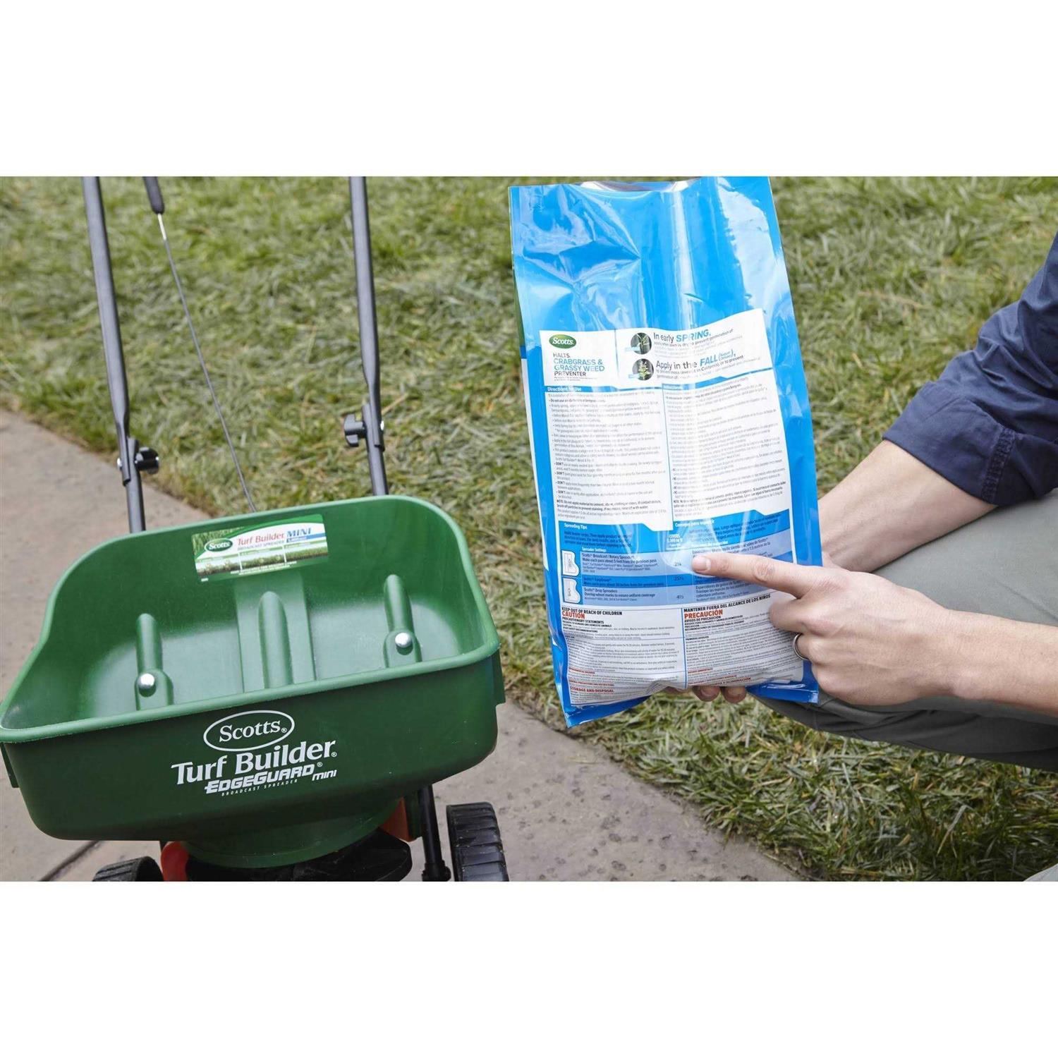 Scotts Halts Crabgrass & Grassy Weed Preventer