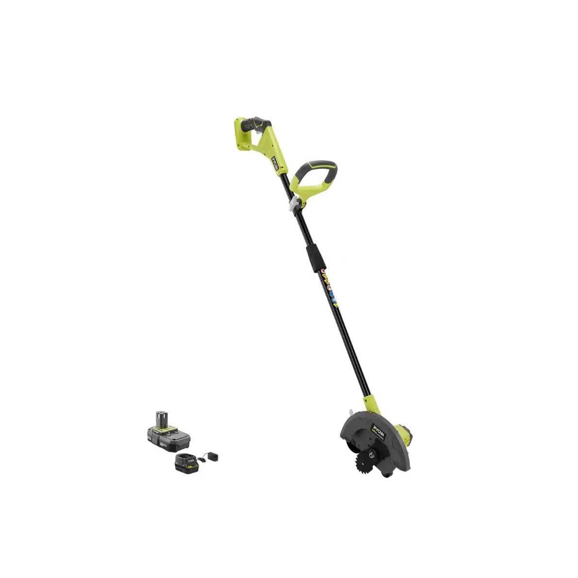 Like New RYOBI ONE+ 9 in. 18-Volt Lithium-Ion Cordless Edger Battery and Charger Included