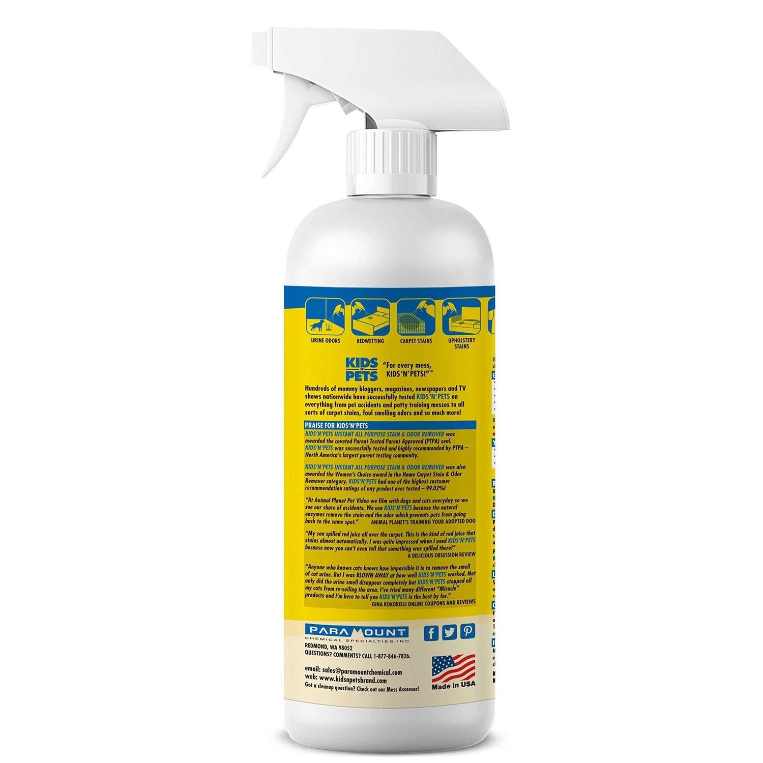 Kids ‘N’ Pets Instant All-Purpose Stain & Odor Remover