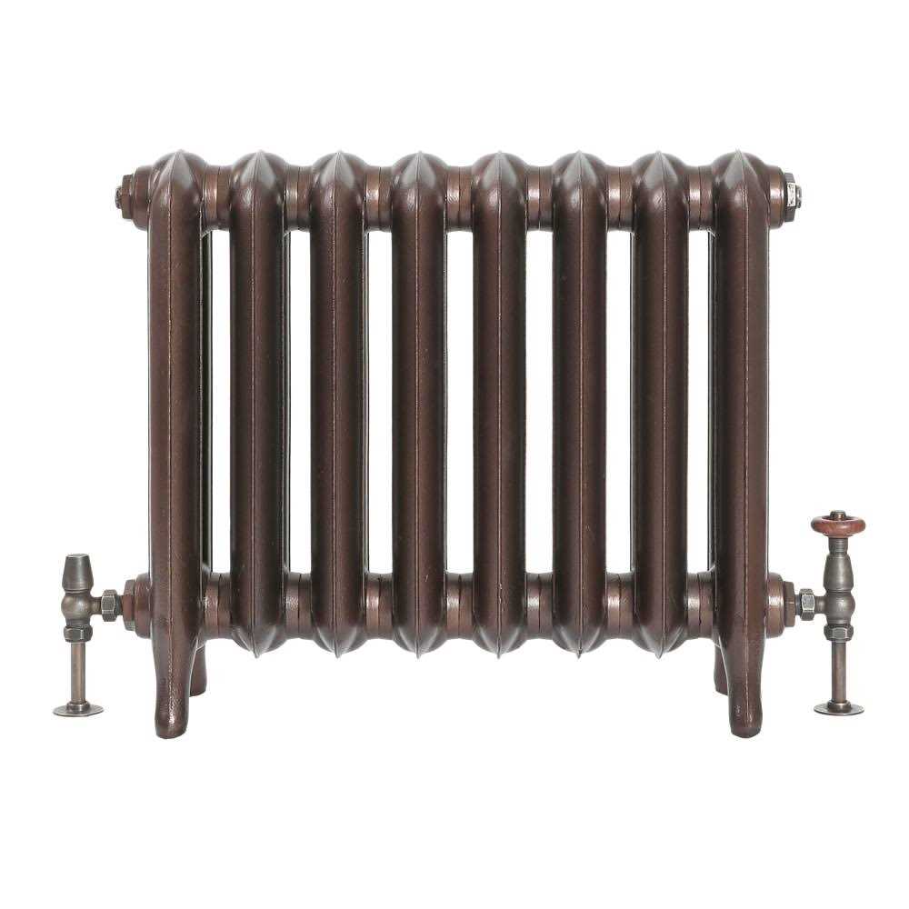 Hudson Reed Authentic Cast Iron Radiators Horizontal Heating 4 Column 8 Sections