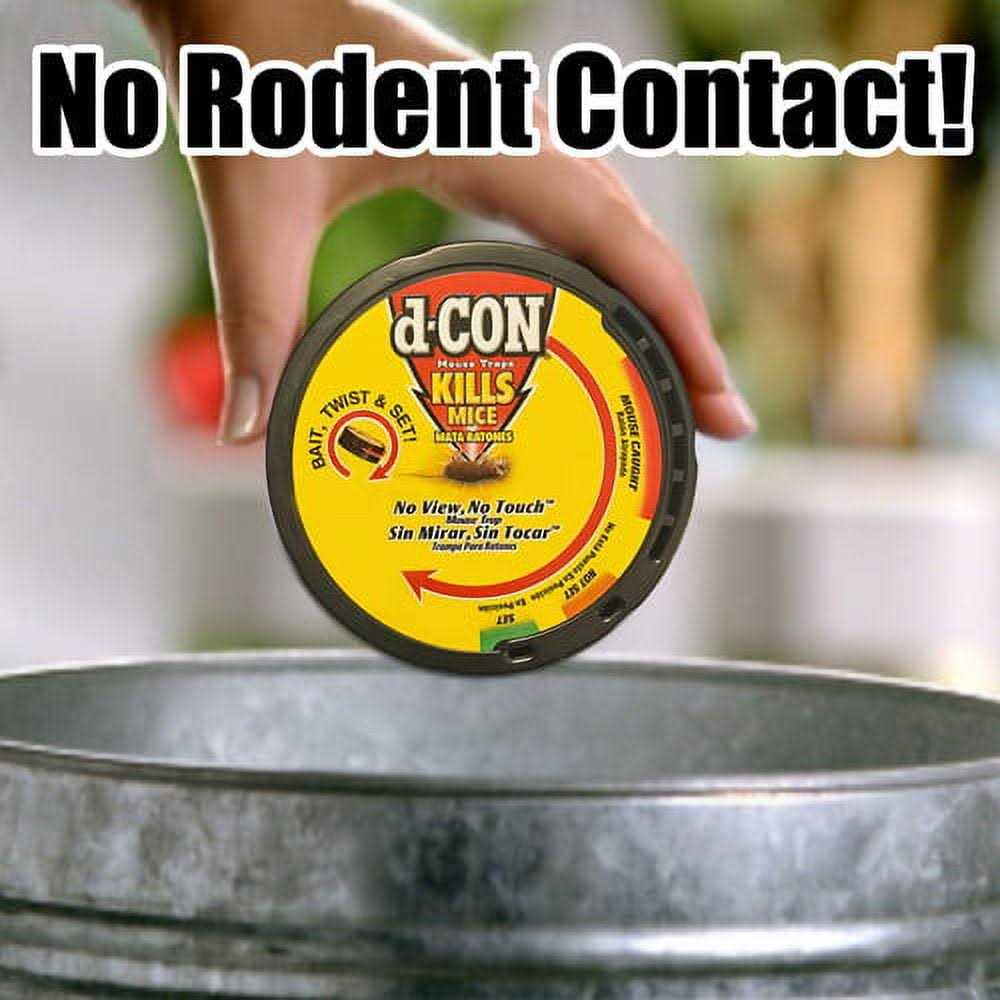 D-con No View No Touch Covered Mouse Trap