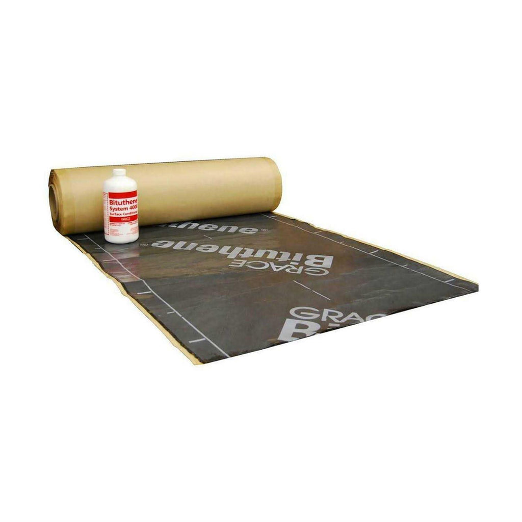GCP Applied Technologies Bituthene 4000 36 in. x 66.7 ft. Roll System Waterproof Membrane and Conditioner