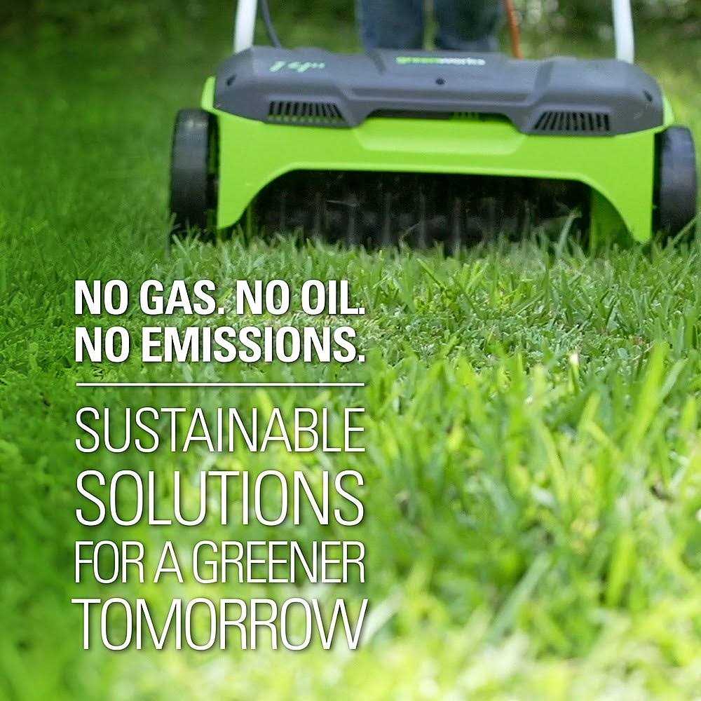 Greenworks 14 in. 10 Amp Corded Electric Dethatcher