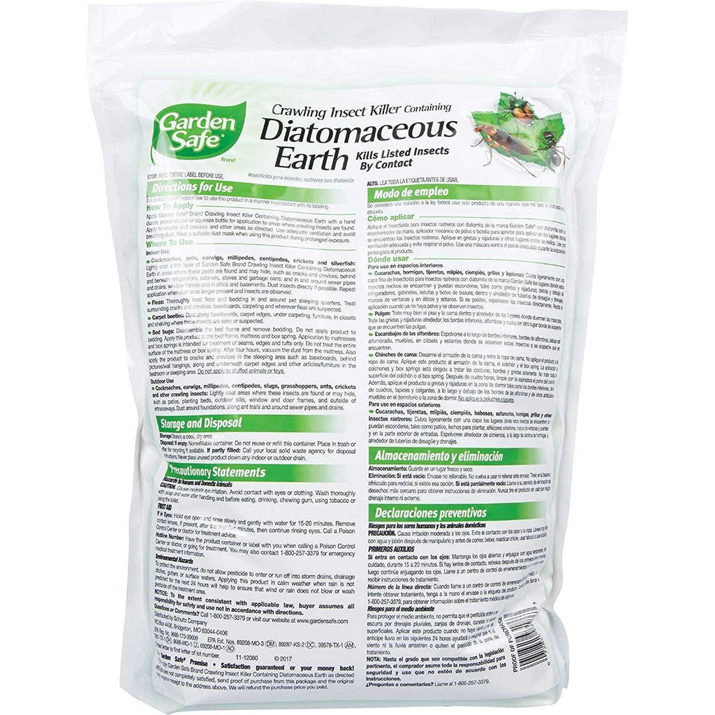 Garden Safe Diatomaceous Earth Crawling Insect Killer