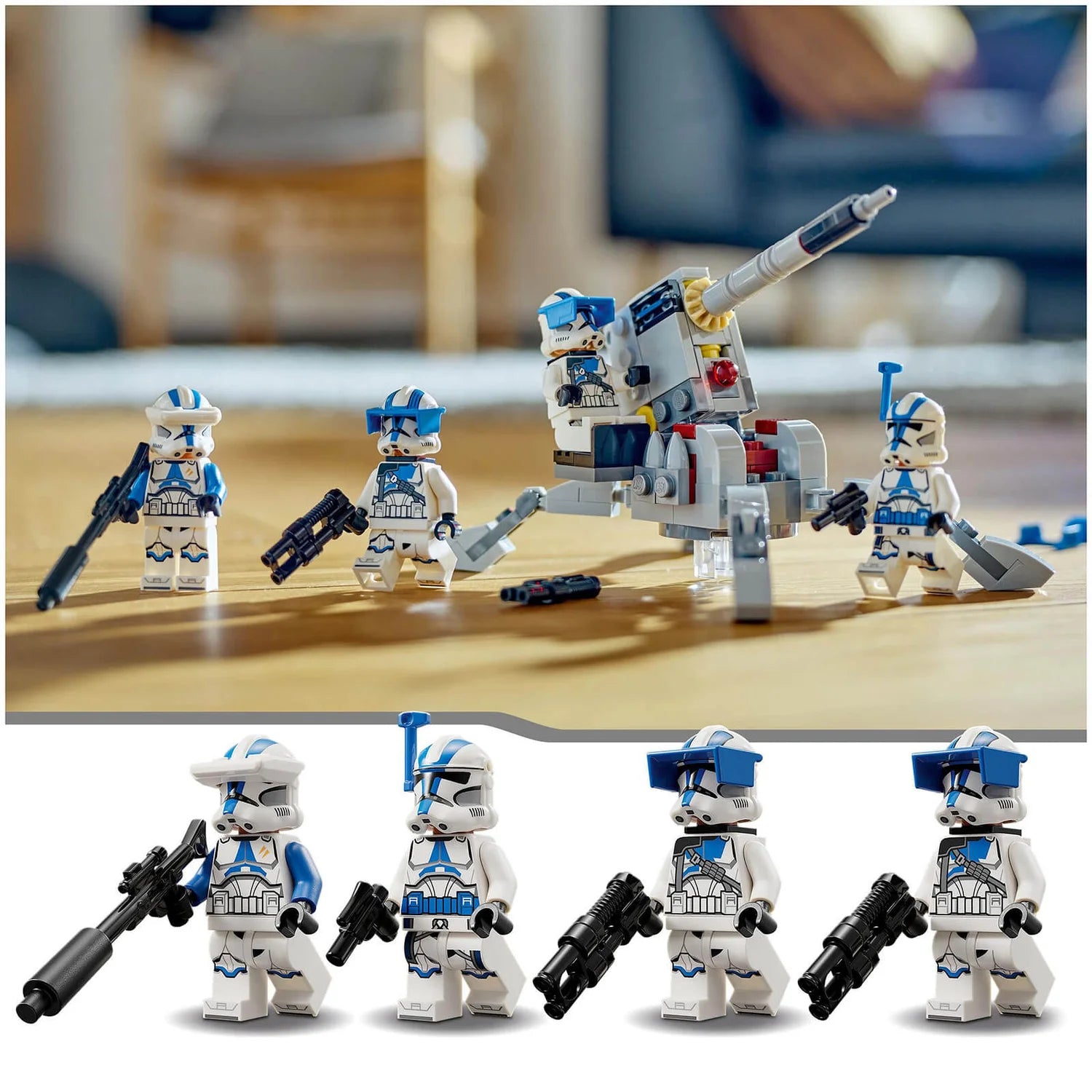 LEGO Star Wars 501st Clone Troopers Battle Pack Set (75345)