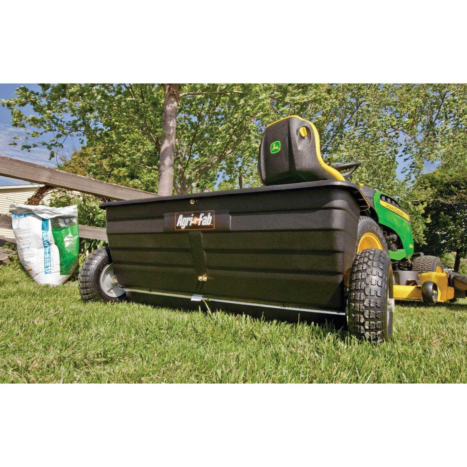 Agri-Fab 175 lb Tow Behind Drop Spreader 45-0288