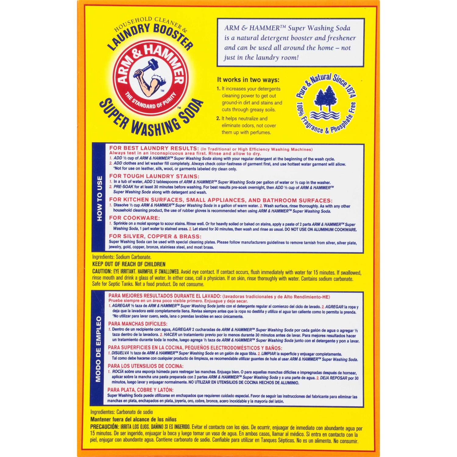 Arm & Hammer Super Washing Soda