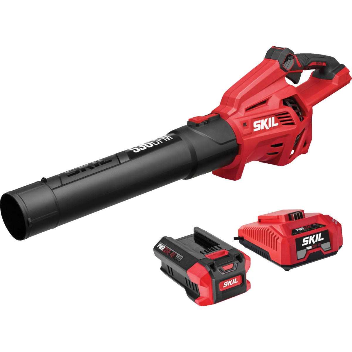SKIL PWR CORE 40 Leaf Blower Kit 40V Brushless 530 CFM BL4713C-11