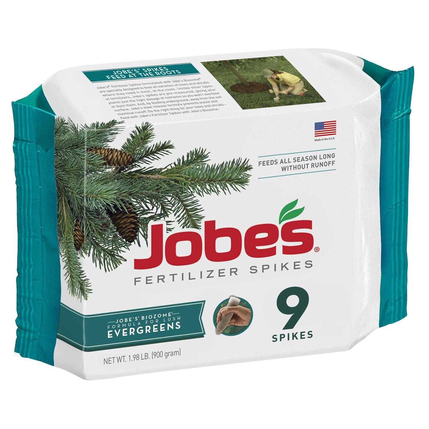 Jobe’s Evergreen Fertilizer Spikes