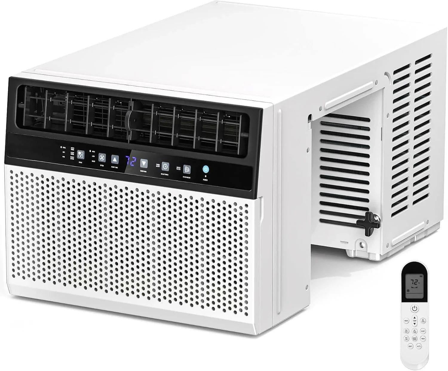 Antarctic Star 12,000 BTU U-Shaped Window Air Conditioner Unit Cools up to 550 Sq.Ft. with 6 Modes 24H Timer, Ultra Quiet Window AC Units